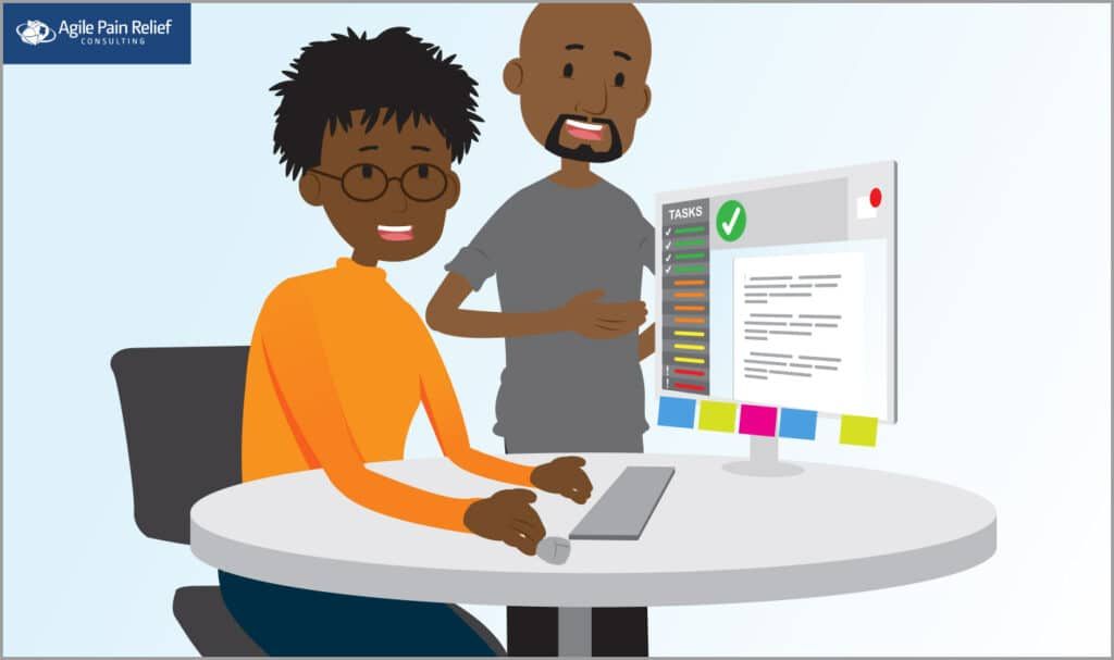Scrum by Example - image owned by Agile Pain Relief Consulting