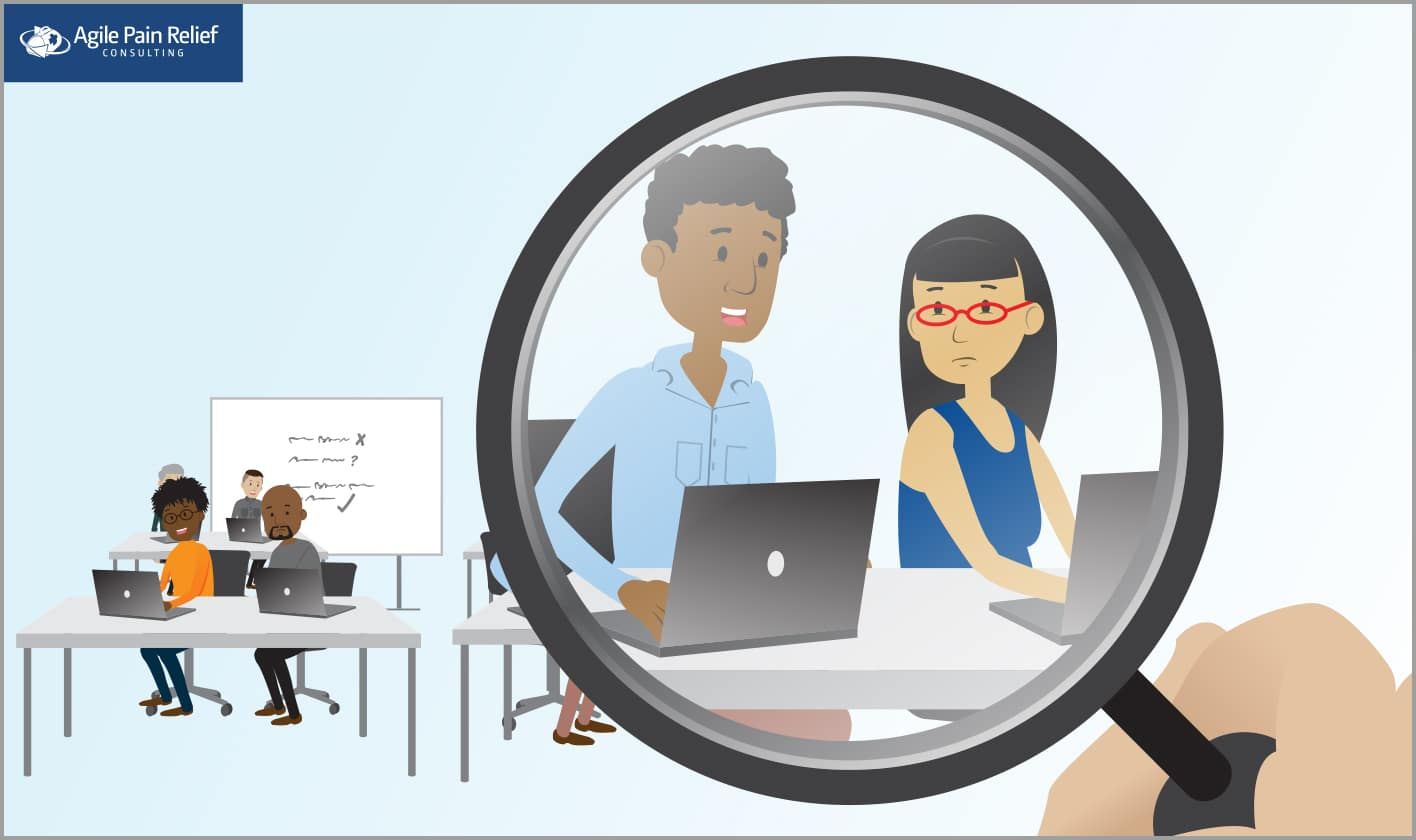 Scrum Anti-Patterns: Micromanagement - image by Agile Pain Relief Consulting