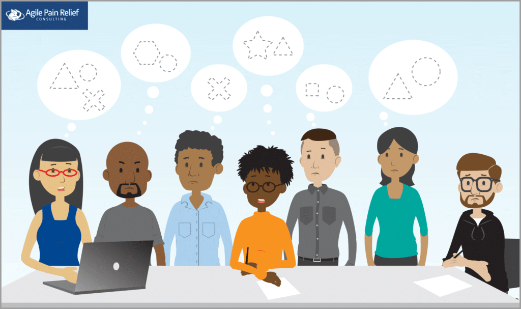 A Product Backlog Refinement meeting is where the Product Owner and the Development Team discuss the items at the top of the Product Backlog.