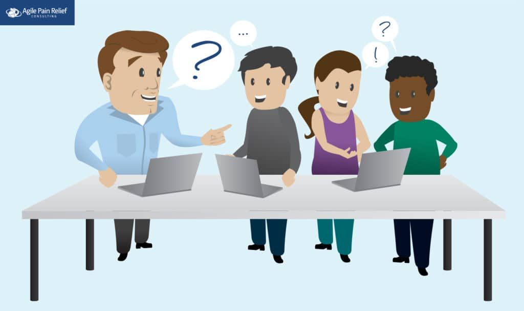 How to Be an Effective Manager in Scrum - image owned by Agile Pain Relief Consulting