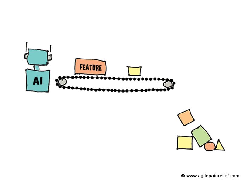 Using AI to churn out features faster doesn't equal a better product.