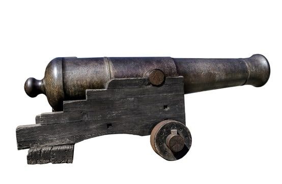 old cannon - image licensed from Photodune