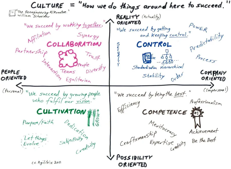 Schneider Culture Model by Michael Sahota - used with permission