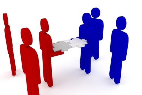 Working together - image licensed from Photodune