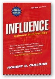 Influence- Science and Practice by Robert Caildini - book cover