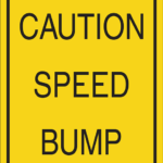 Speed Bump Sign - free image from Pixabay.com