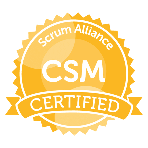 Scrum Alliance CSM Seal