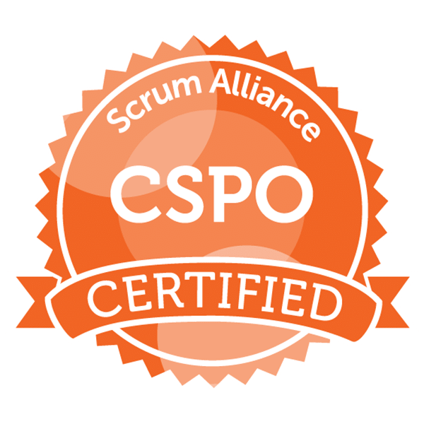 Certified Scrum Product Owner Scrum Alliance seal