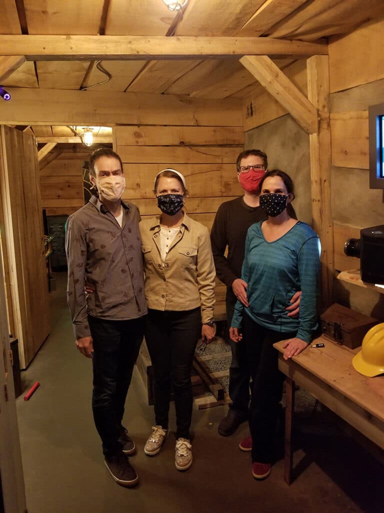 Successful Escape Room Team photo