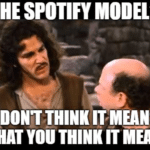 spotify model meme
