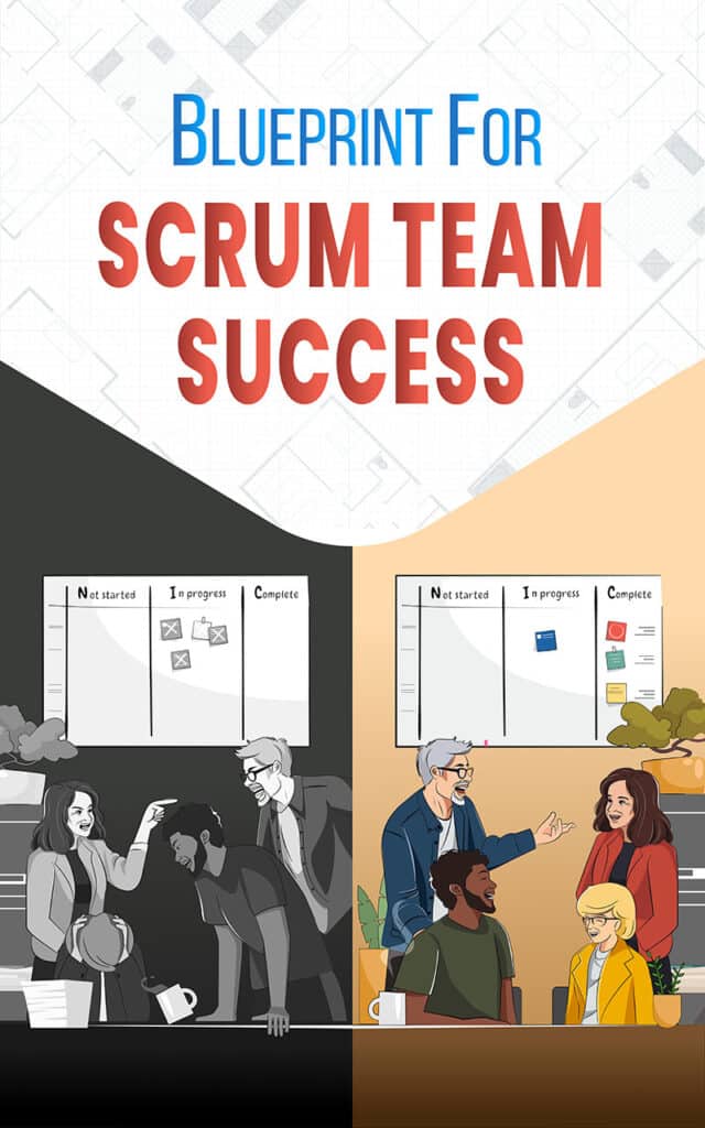 Blueprint For Scrum Team Success Book Cover by Agile Pain Relief